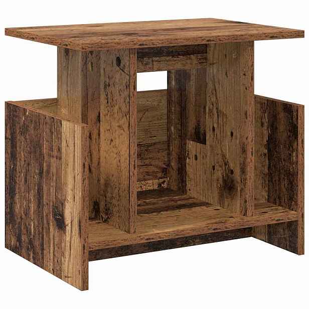 vidaXL Televizní stojan 50 x 35 x 45 cm Staré dřevo Kompozitní dřevo