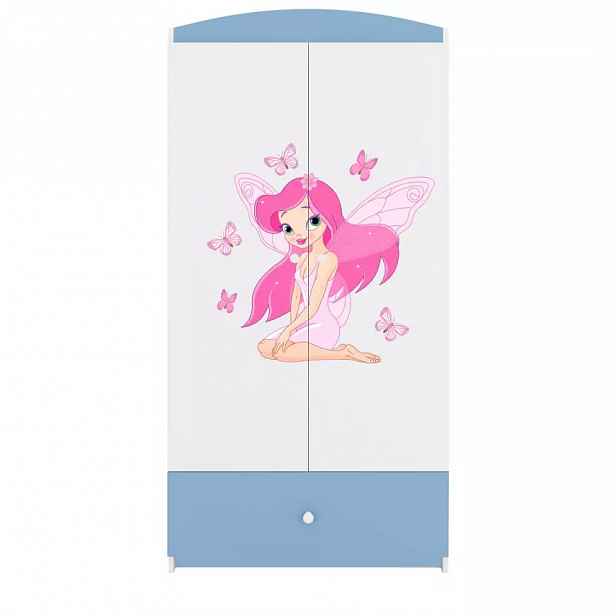 Skříň Babydreams modrá - Víla 1
