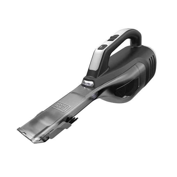 BLACK+DECKER - 14V AKU ruční vysavač, nabíjecí stanice, titanová/stříbrná DVD320J-QW