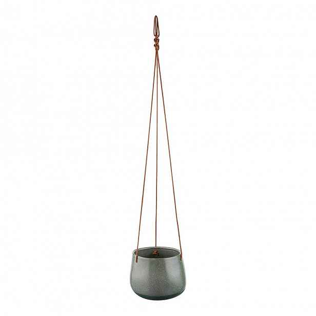 Butlers POTTERY Závěsný květináč 18 cm - zelená