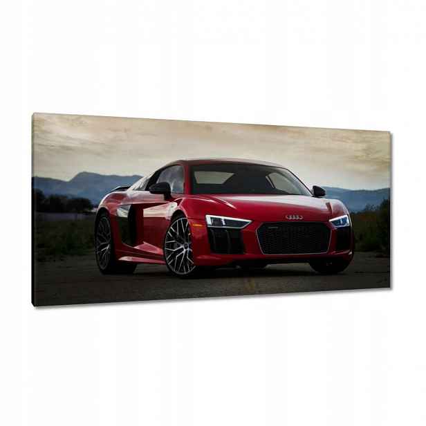 Obrazy 115x55 Červené Audi Auto