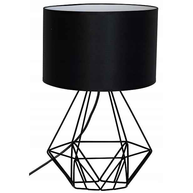 Stolní lampa Basket New Černá Bílá univerzální styl do ložnice
