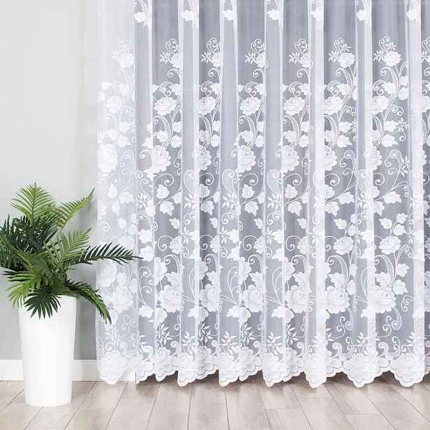 Mg Záclona žakárová 23006 300 x 230 cm, lemované boky, velikost M