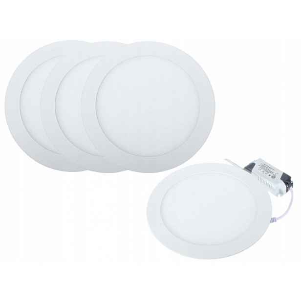 Sada stropních svítidel Halogen Led Slim 12W 4x