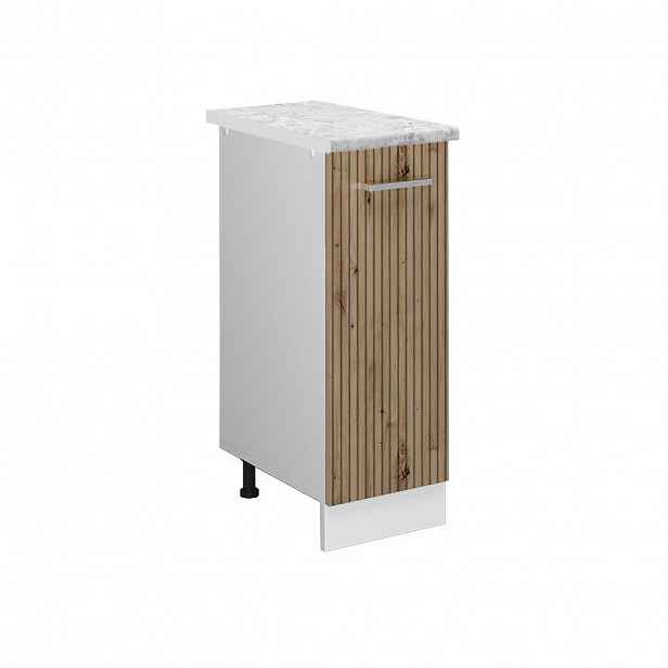 Vicco LÉKÁRNIČKOVÁ SKŘÍŇKA R-Line Řemeslný dub 30 cm s pracovní deskou