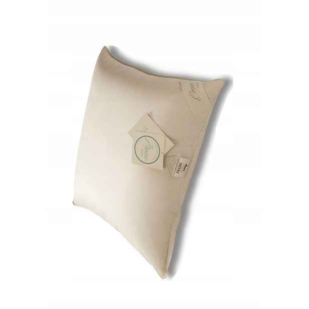 Polštář 50x70 Organic Cotton Firm, organická bavlna, husí peří 90% Amz