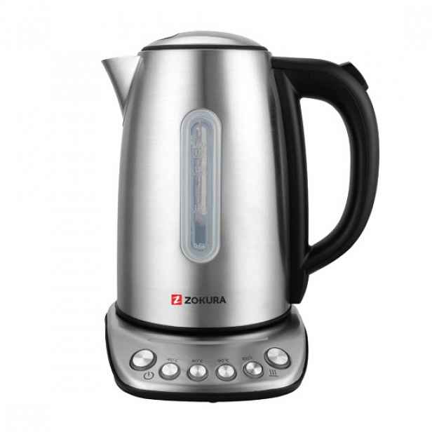 Rychlovarná konvice ,1,7L, 2200W, 4 přednastavené teploty - Zokura