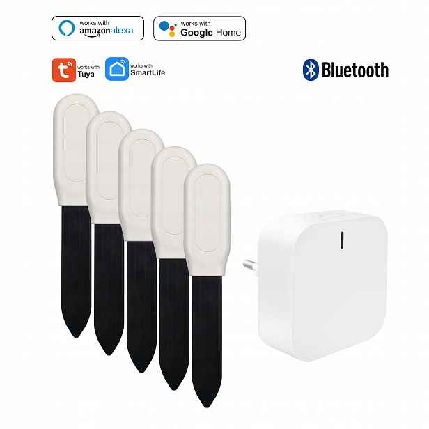 Sada pěti senzorů vlhkosti půdy Multi-mode Bluetooth brána