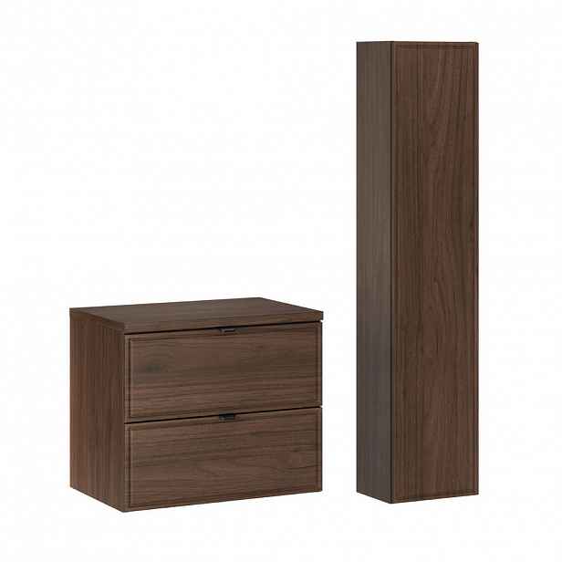 Petits-meubles KOUPELNOVÝ NÁBYTEK 60cm Elias 2er-Set Dřevo