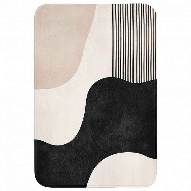 OnlyWow KOUPELNOVÁ PŘEDLOŽKA Abstraktní - Japonské - Béžové - Moderní 60x90 cm