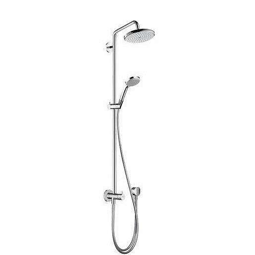 Sprchový systém Hansgrohe Croma na stěnu bez baterie chrom 27224000
