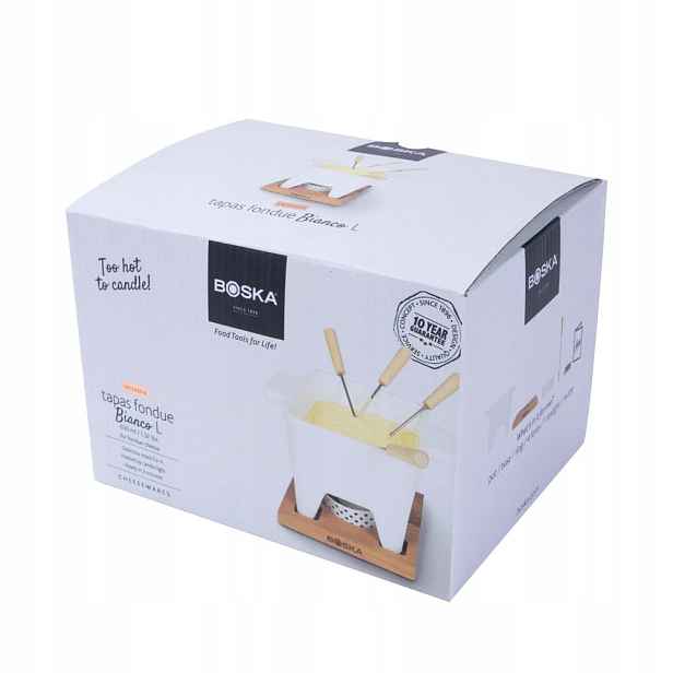 Fondue Boska sada Tapas Bianco keramická 600 ml