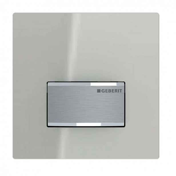 Geberit Sigma50 - Ovládací splachování pisoáru, chrom/pískově šedá 116.016.JL.5
