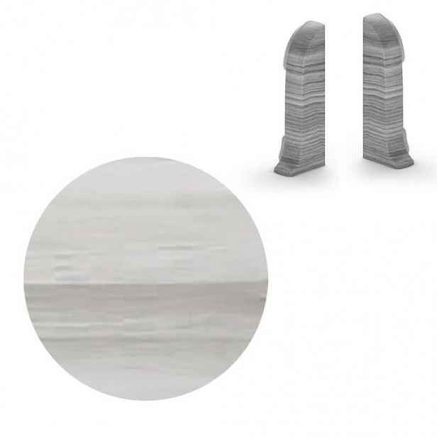 Koncovka k soklu Naturel Macquarie , PVC délka 0,5 cm, výška hrany 56 mm, NATNGTKH2