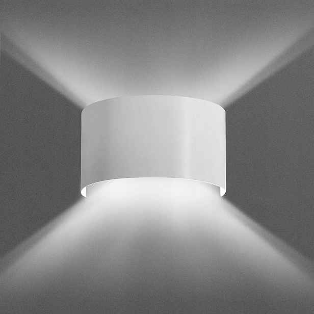 Nástěnná lampa Fold bílá 1-bodová 950/1