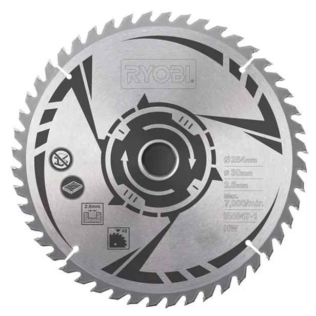 Ryobi Vidiový Kotouč 254 mm/48 zubů SB254T48A1