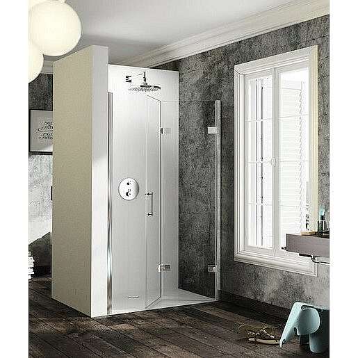 Sprchové dveře 90x200 cm pravá Huppe Solva pure chrom lesklý ST4404.092.322