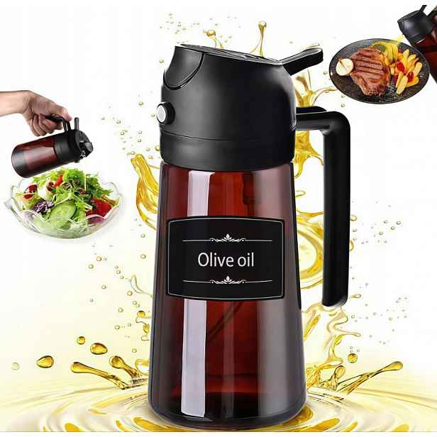 TrendPlain Láhev s dávkovačem oleje 470 ml do kuchyně