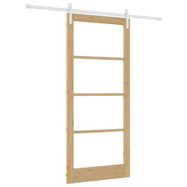 vidaXL Posuvné dveře ORKDAL Přírodní 93 x 211 cm