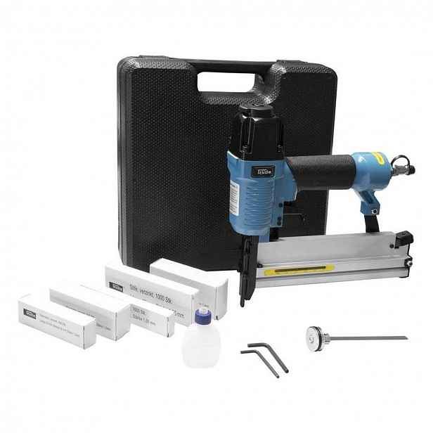 Güde - Pneumatická sponkovačka/hřebíkovačka KOMBI, 23-40 cm, s příslušenstvím 40220
