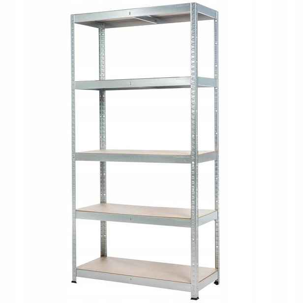 Kovový skladový regál Metalkas 180 x 90 x 40 cm max 120 kg na polici
