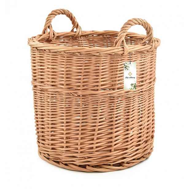 Květináč Proutěný obal na květináč Koš na rostliny, bylinky 38 cm