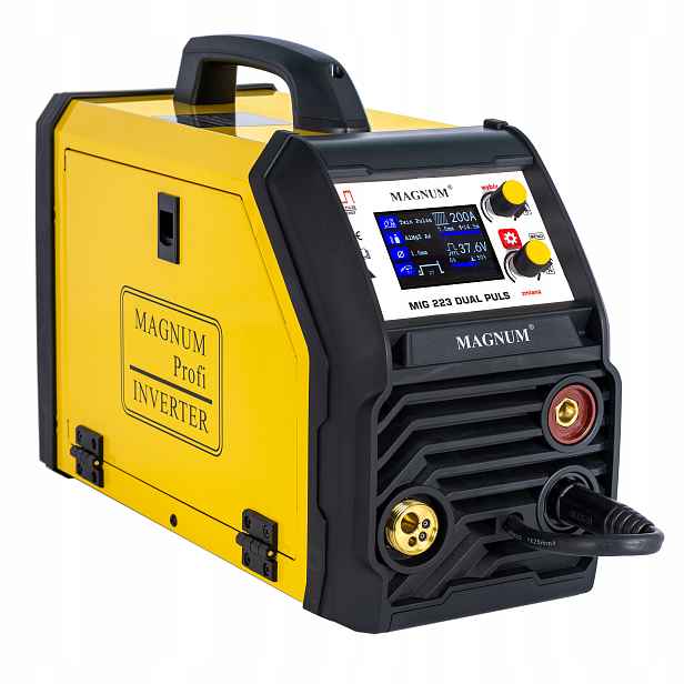 Magnum Mig 223 Dual Puls Synergie 200A 230V LCD Svařovací Stroj