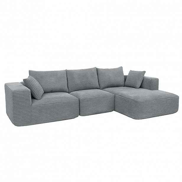 MCW SOFA-GARNITUR Světle šedá