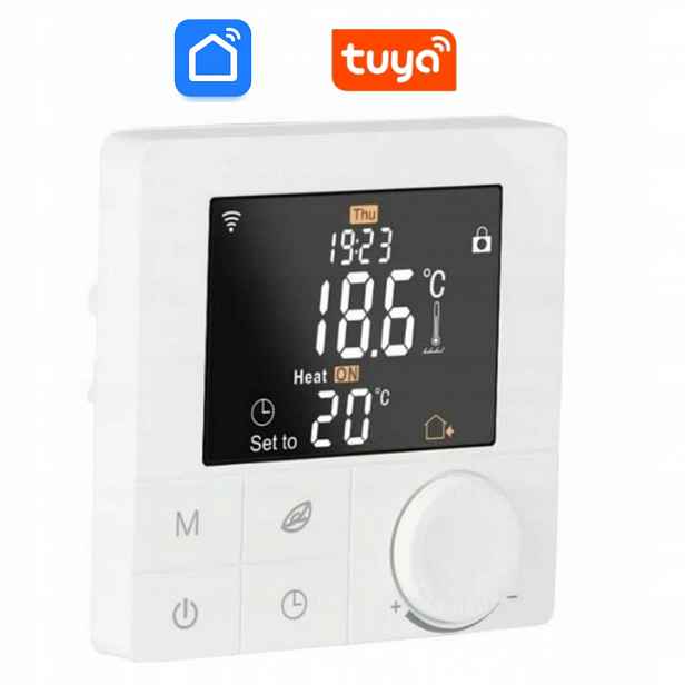 Termostat Wifi LCD Pro Podlahové Vytápění Topné Rohože Oshland 16A Tuya