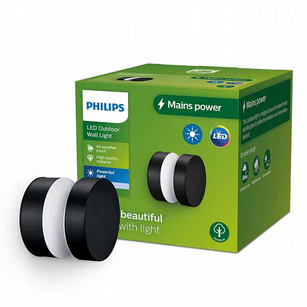 Zahradní Led lampa Fasádní nástěnné svítidlo Laven 6W 2700K IP44 Philips