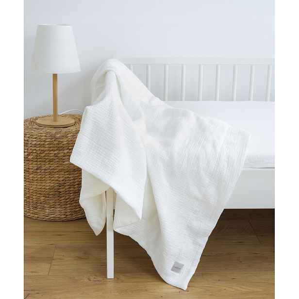 2-vrstvová Mušelínová Deka 150 x 200 cm Mušelín 100% bavlna teplá přikrývka
