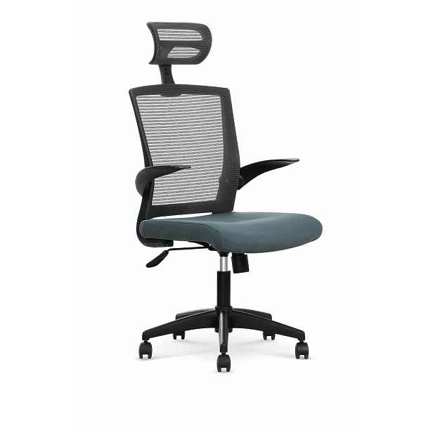 Kancelářská židle VALOR černá / šedá - 64 cm