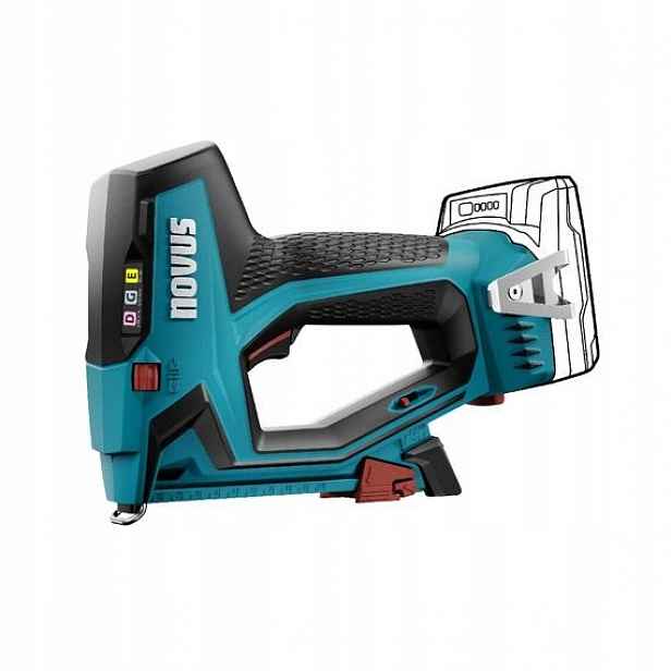 Novus J-551 aku sponkovačka 18V, sponky D/g 6-14mm, hřebíky E 16mm, bez bat