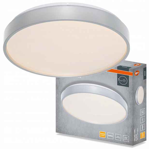 Stropní Svítidlo Led Stropní Svítidlo Nástěnné svítidlo Panel 18W 990lm 3000K Osram