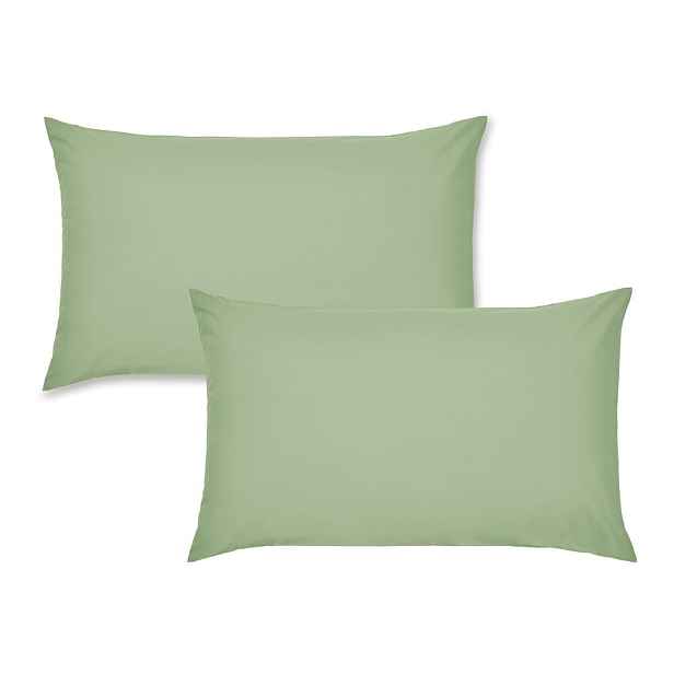 Perkálové povlaky na polštáře v sadě 2 ks 50x75 cm Easy Iron Percale – Catherine Lansfield