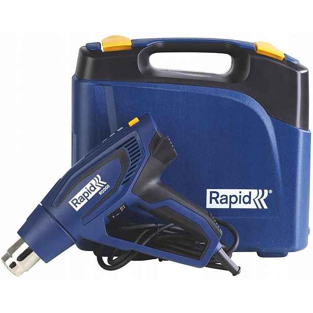 Horkovzdušná Pistole Rapid R2000 3stupňová regulace teploty kufr
