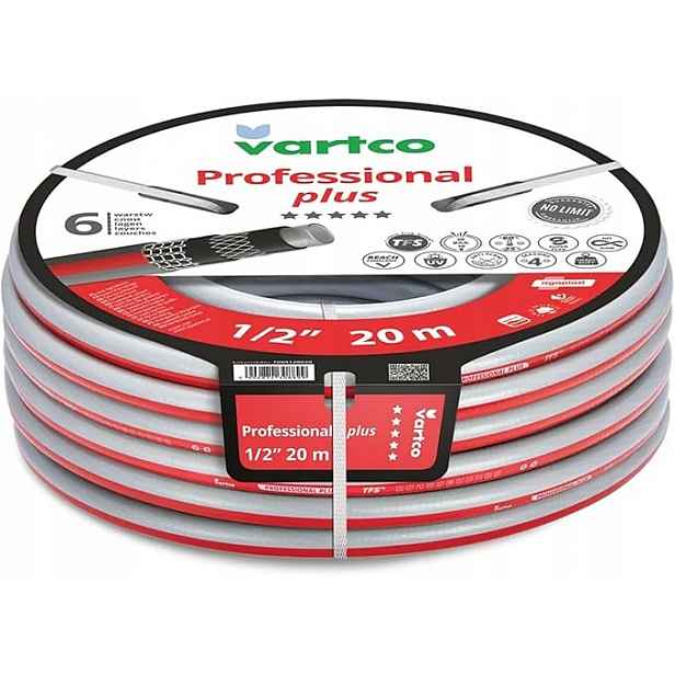 nekroutící se zahradní hadice Professional Plus 3/4" 20MB 6 vrstev 30 bar
