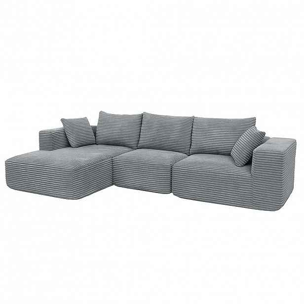 MCW SOFA-GARNITUR Světle šedá