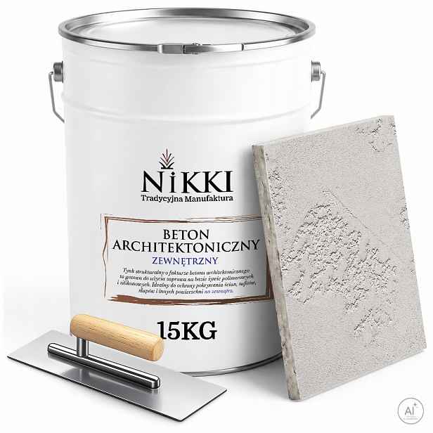 Dekorativní venkovní architektonický beton 10 m2 15 kg šedý světlý Paca