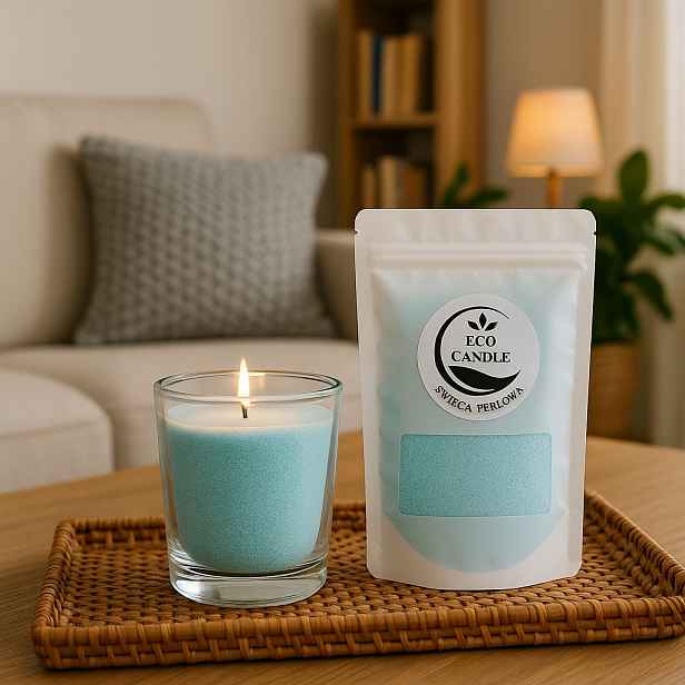 EcoCandle Vosk Perlový mořský 10kg