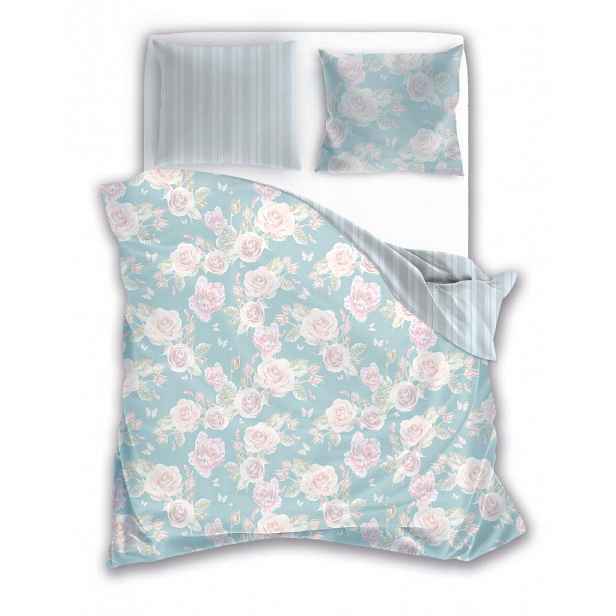 Povlečení Elegant 220x200, 025, mátově růžová