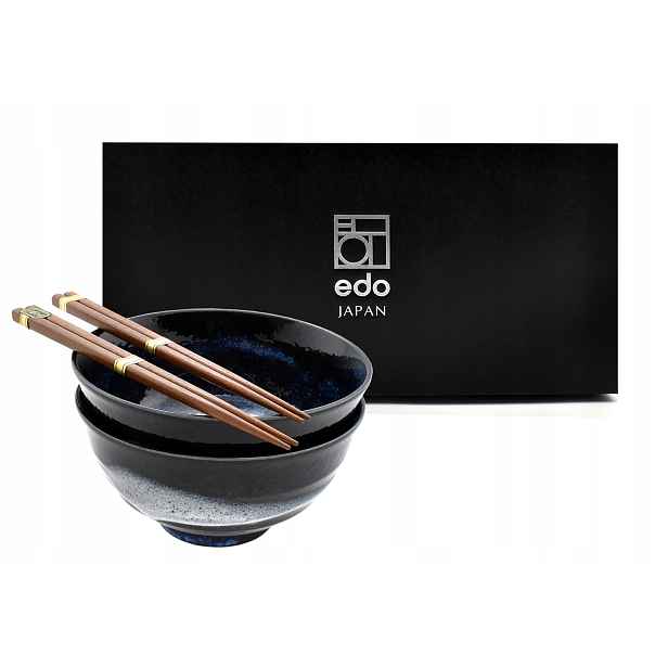 Sada 2 misek s tyčinkami Ramen Izayoi 800 ml Box