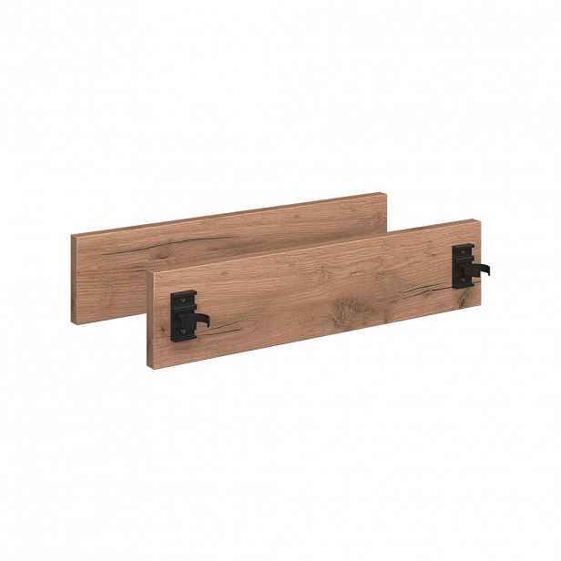 Vicco SOKLOVÝ PANEL R-Line, Zlatý mocný dub/Zlatý mocný dub, 42.3 cm Sada 2 kusů