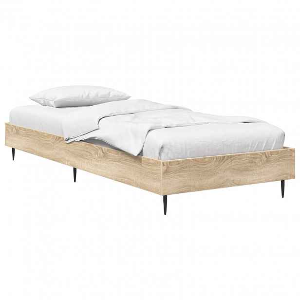 vidaXL Rám postele Dub sonoma 80 x 200 cm Kompozitní dřevo