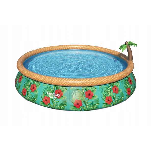 Bazén pro děti s tropickým nástřikem 457 x 84 cm 15FT Bestway