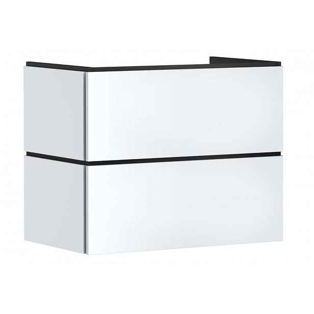 Hansgrohe Xilesa E - Umyvadlová skříňka, 62x78x47 cm, 2 zásuvky, matná bílá 54296700
