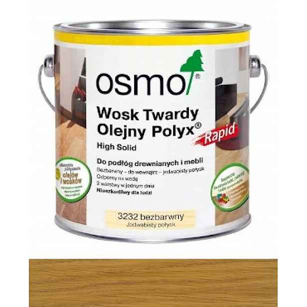 Osmo 3232 Tvrdý vosk olejový rapid 10L Bezbarvý