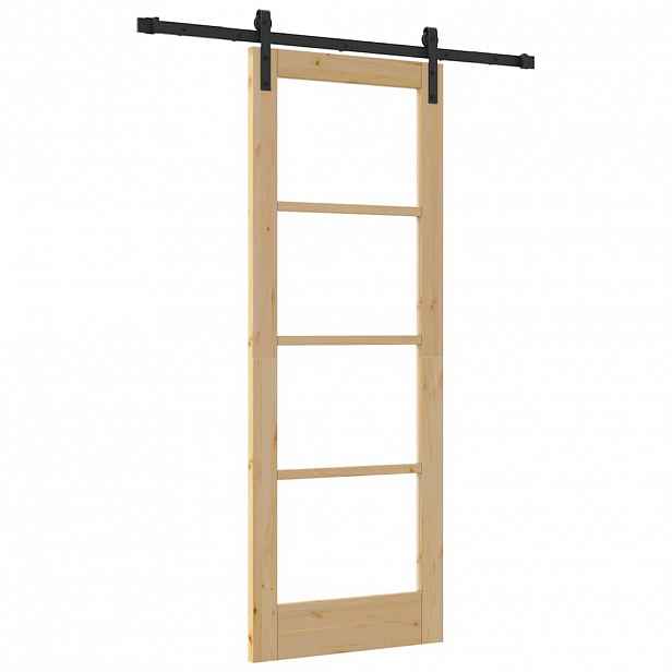 vidaXL Posuvné dveře ORKDAL Přírodní 73,5 x 198,5 cm