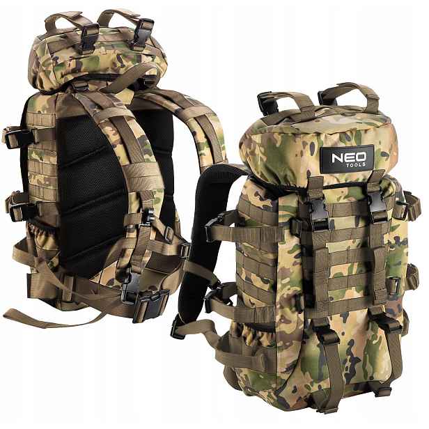 Batoh taktický turistický batoh maskáč 30L 15kg Neo