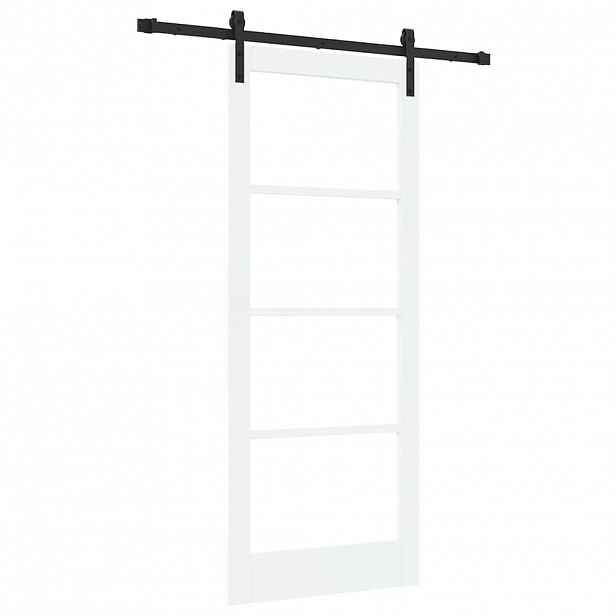 vidaXL Posuvné dveře ORKDAL Bílá 83 x 202 cm